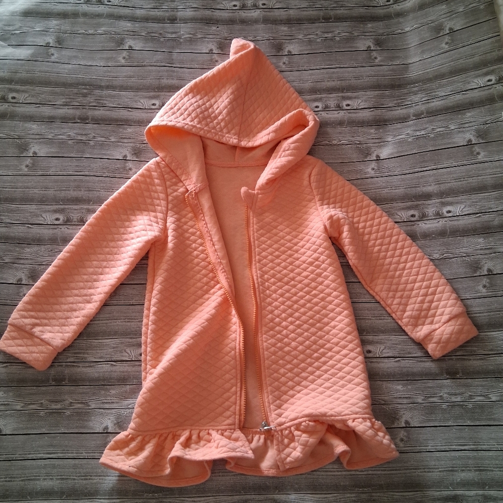 10/$40 SHEIN Girl's Quilted Hooded Jacket